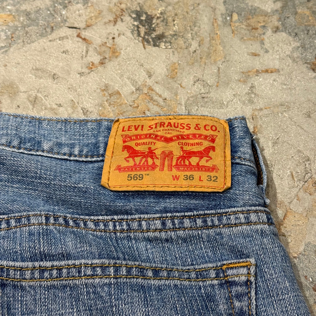 古着 Levi's/ リーバイス/ デニムパンツ/ 569/実寸サイズ38×31