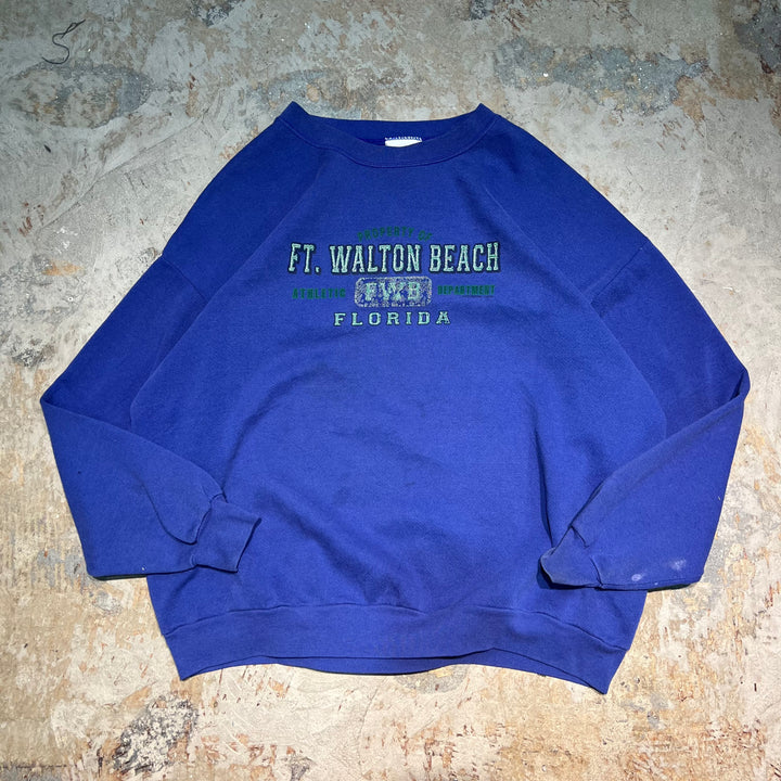 #3459 古着/Lee/リー/Crewneck sweat/クルーネックスウェット/カレッジロゴ/サイズ2XL
