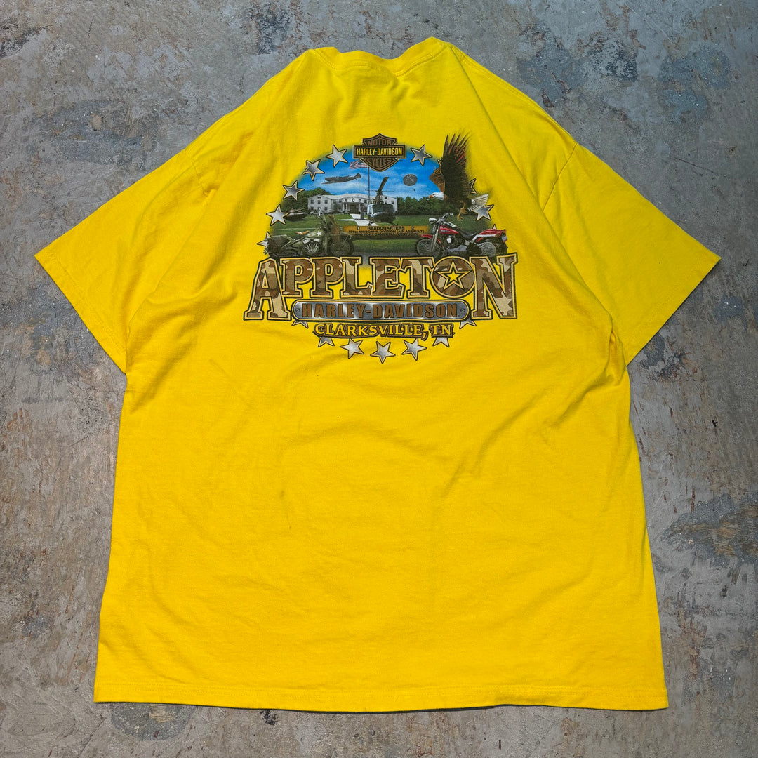 古着 USA製 Harley-Davidson/ハーレーダビッドソン/ プリントTシャツ/ サイズ2XL