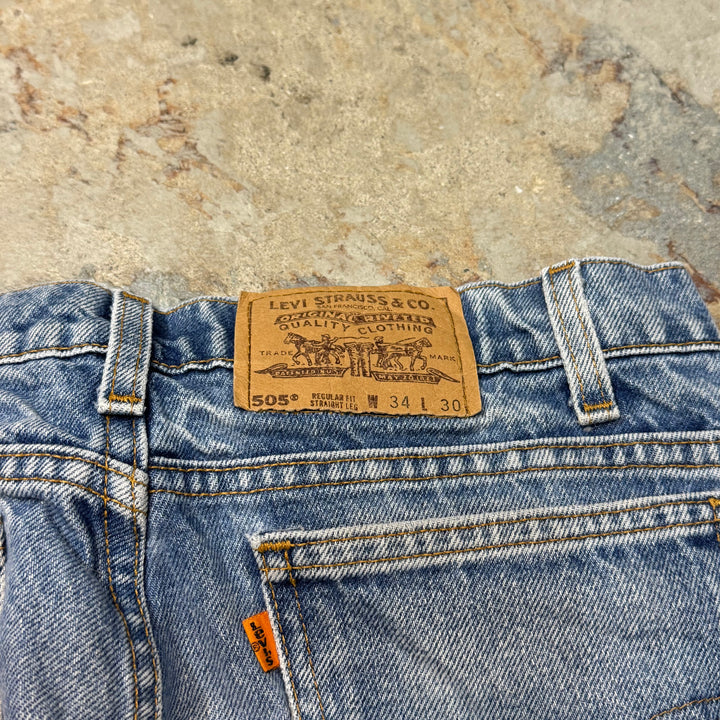 古着 USA製 Levi's/ リーバイス/ Denim Pants/デニムパンツ/ 505/ サイズ33×28