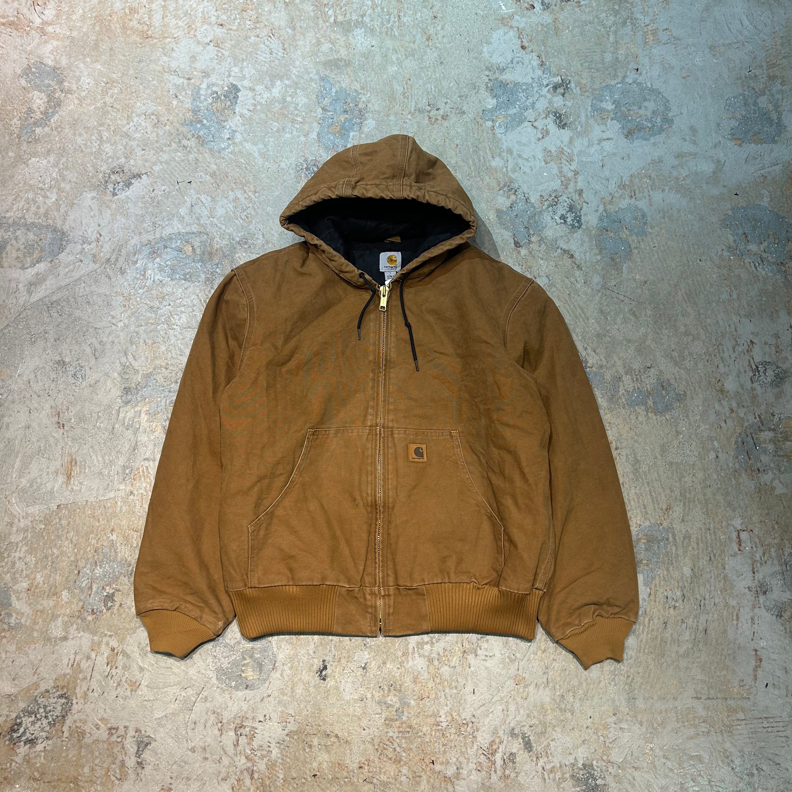 古着 carhartt/ カーハート/ アクティブジャケット/ ダック地/ 無地