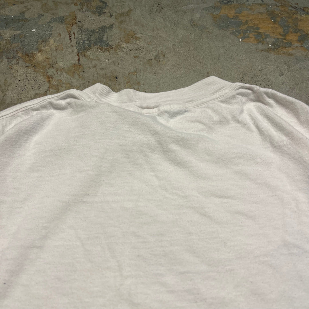 古着 NBA/レイカース/マジック ジョンソン/ヴィンテージ シングルステッチ Tシャツ/サイズS-M相当