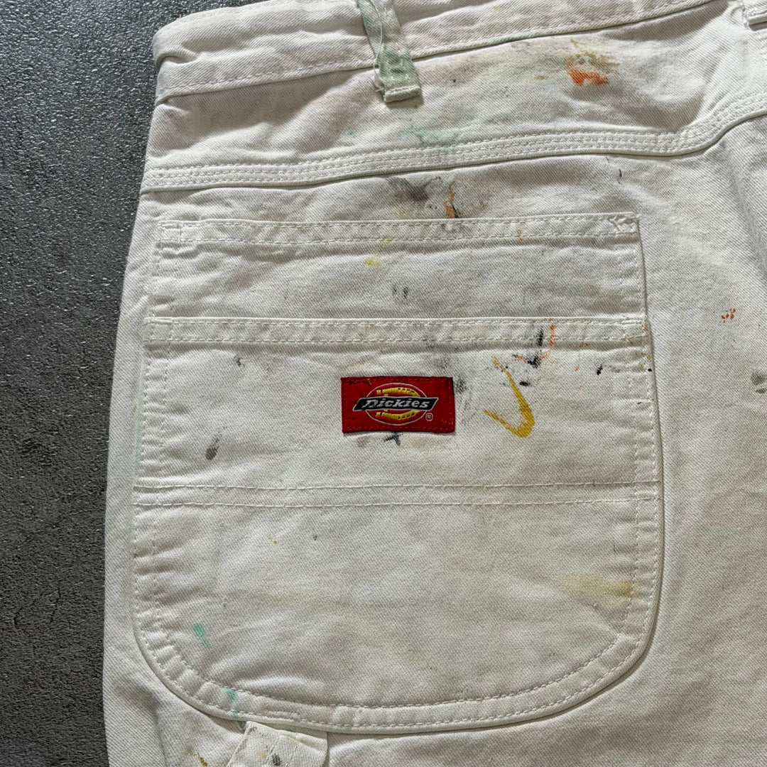 古着 Dickies ディッキーズ ペインターパンツ  実寸サイズ37×29