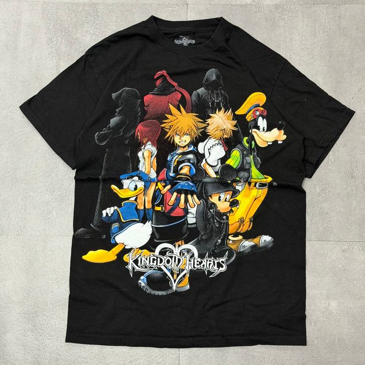 古着 Y2K KINGDOME HEARTS Tシャツ サイズM