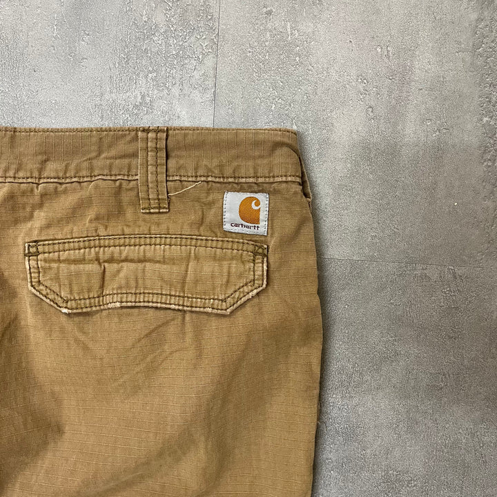 #1726 古着 Carhartt/カーハート Cargo Pants/カーゴパンツ/ relaxed fit / リップストップ / サイズ38×32
