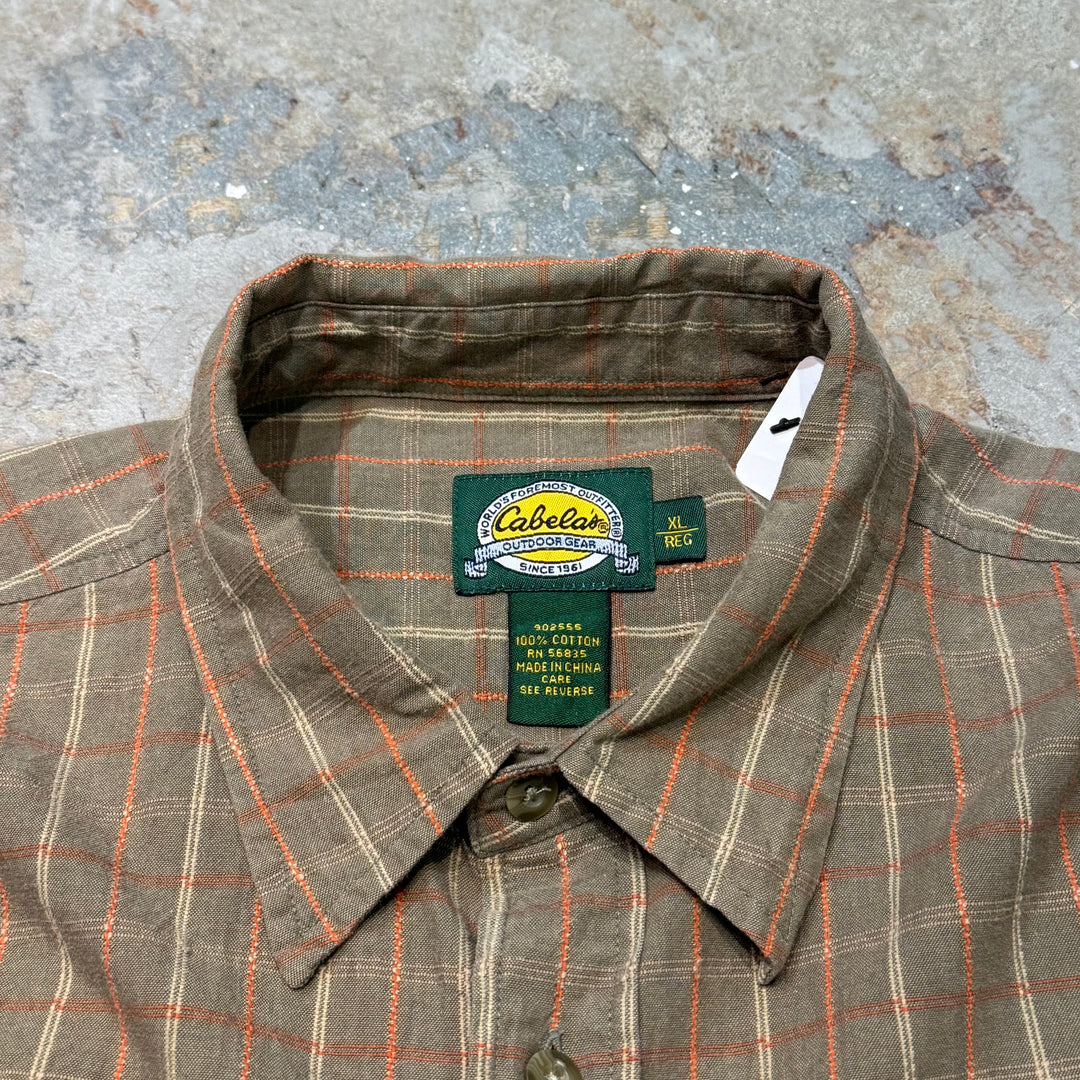 古着 cabelas/ カベラス/ リメイク / 半袖シャツ/ サイズXL