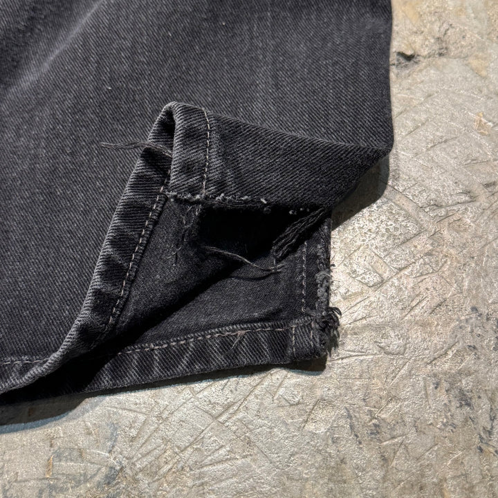 古着 Levi's/ リーバイス/ ブラックデニムパンツ/ 560/ 実寸サイズ32×33