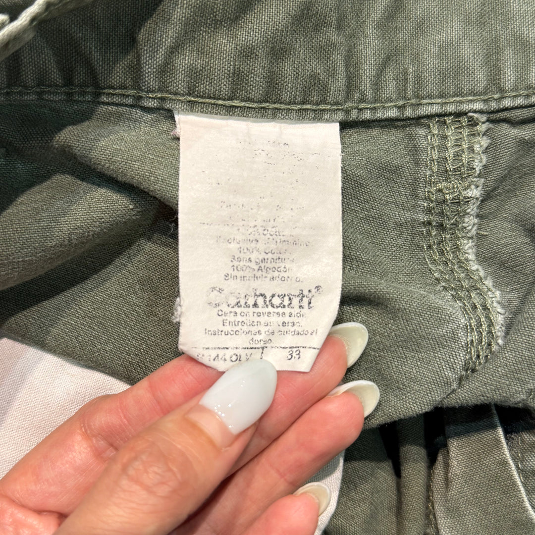 古着 Carhartt/ カーハート/ キャンバスワークショーツ/ 実寸サイズ32