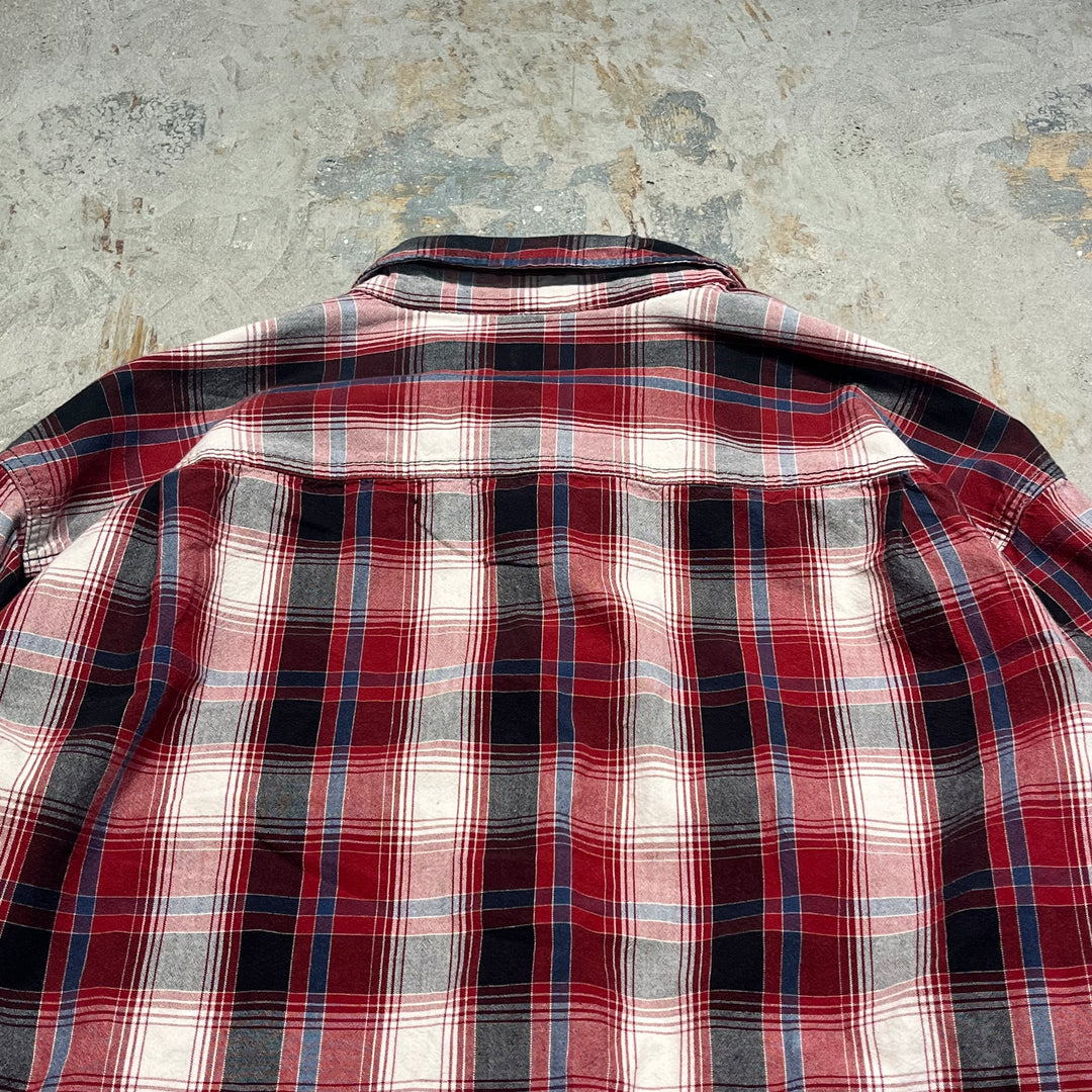 #4368 古着 Carhartt/カーハート/Long Sleeve Button Down Shirt/長袖ボタンダウンシャツ/チェック柄/RELAXED  FIT/リラックスドフィット/サイズXL