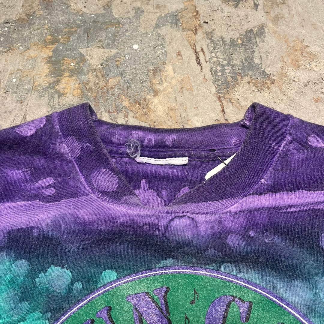 #4601 古着 90s Cajun cabin ケイジャン/ヴィンテージ シングルステッチ Tシャツ/サイズ2XL