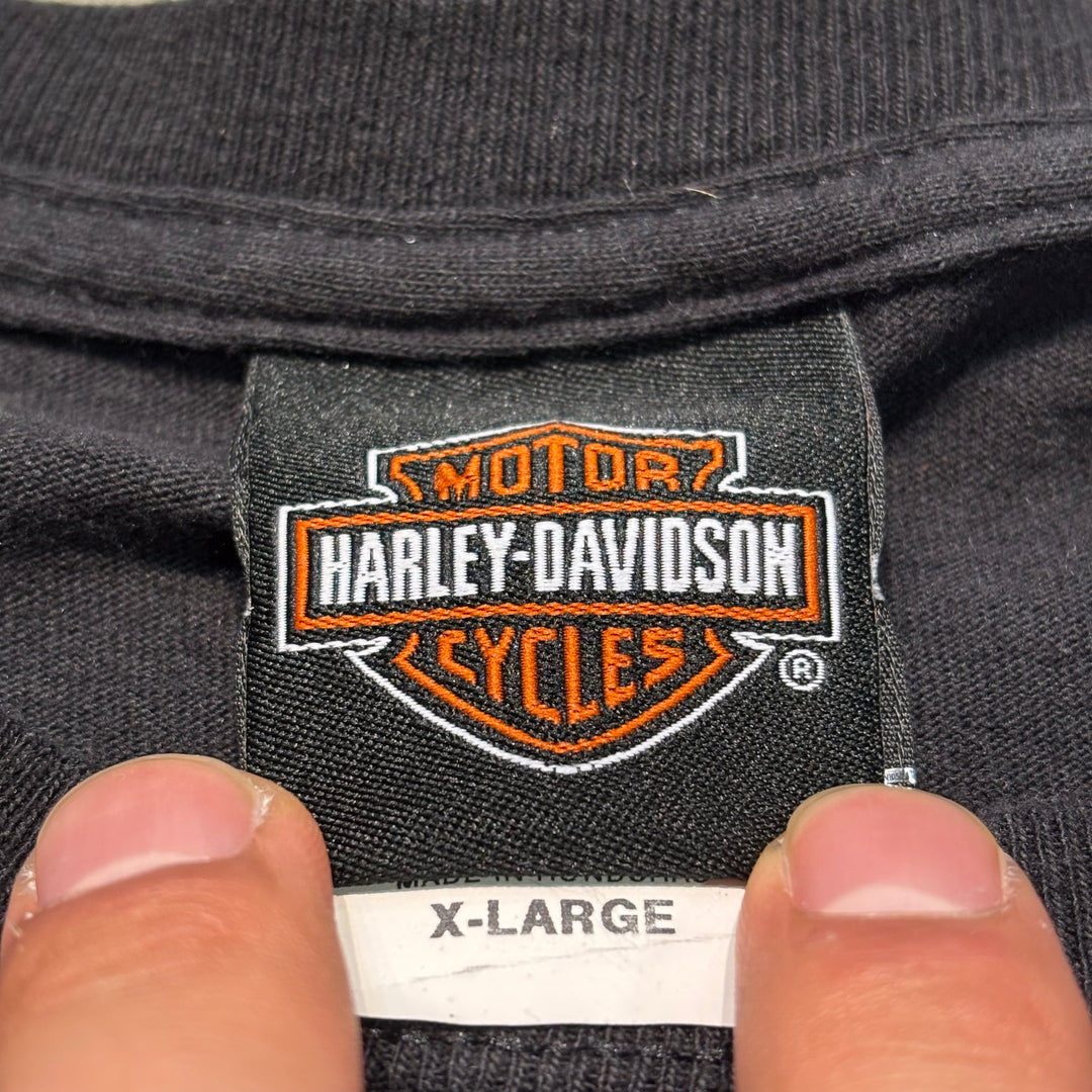 古着 Harley-Davidson/ハーレーダビッドソン/ プリントロングスリーブTシャツ/ サイズXL