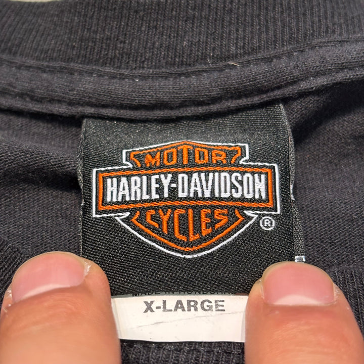 古着 Harley-Davidson/ハーレーダビッドソン/ プリントロングスリーブTシャツ/ サイズXL