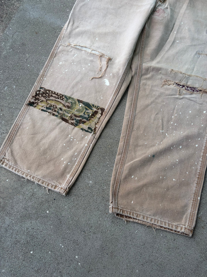 Carhartt Distressed Duck Painter Pants W37 L27