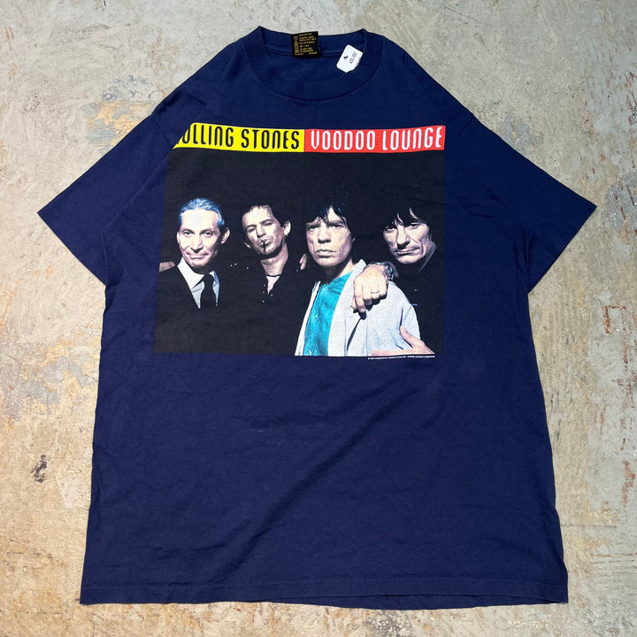 古着 USA製 94's BROCKUM/ ブロッカム/ THE ROLLING STONES/ ザ ローリングストーン/ バンドTシャツ/ Budweiser tour/ サイズXL