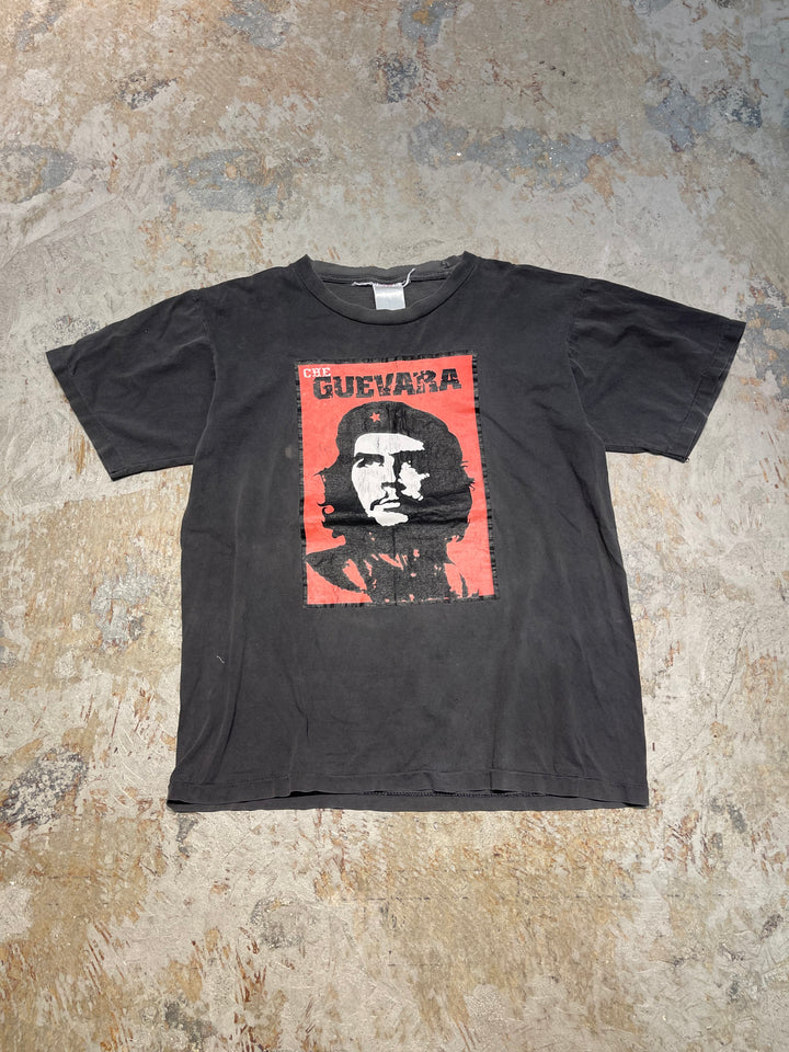 #MA154 古着 90's CHE GUEVARA/チェ･ゲバラ / 元キューバ産業大臣 / ヴィンテージ シングルステッチ プリントTシャツ/サイズXL相当