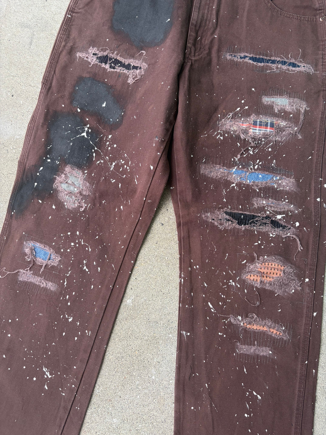 Dickies Distressed Duck Painter Pants W35 L31