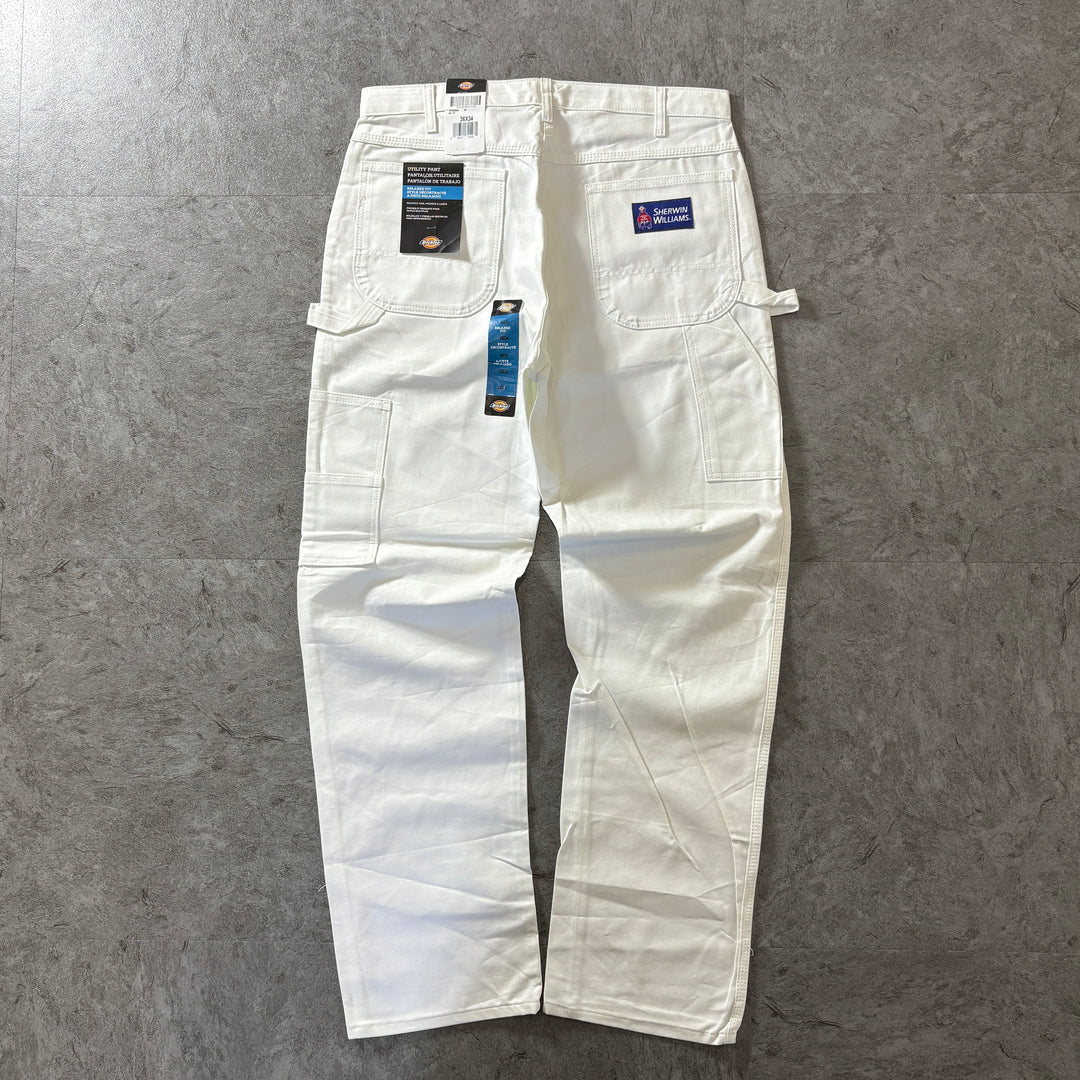 古着 Dickies×SHERWIN WILLIAMS ディッキーズ× シャーウィン・ウィリアムズ ペインターパンツ  デッドストック 実寸サイズ36×33