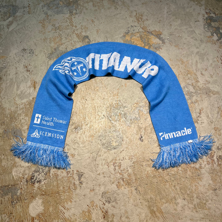#2099 古着 サッカーマフラー TITANUP/SCENSION/Saint Thomas Health