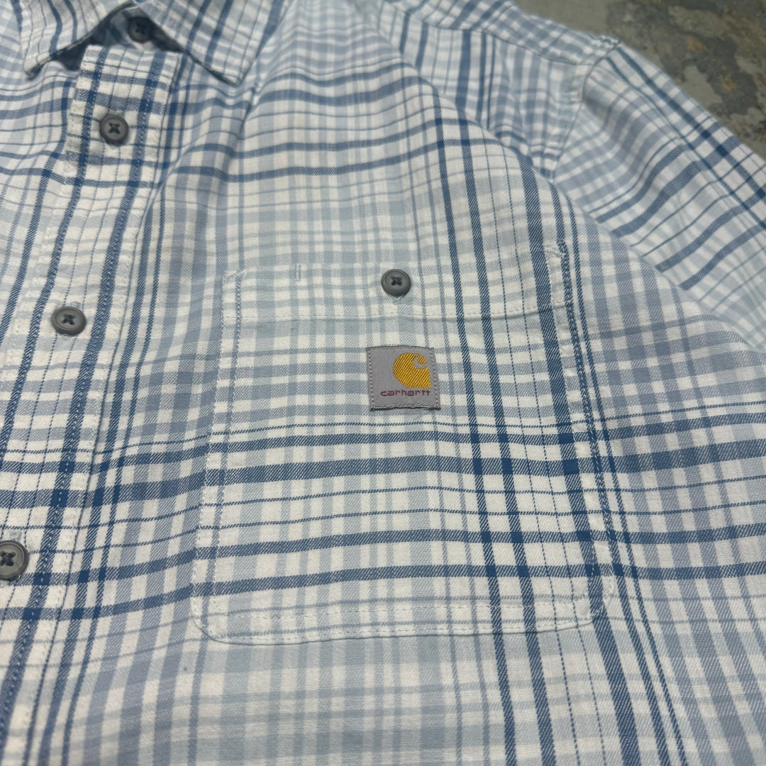 古着 carhartt/カーハート/ボタンダウン半袖シャツ/チェック柄/サイズXL