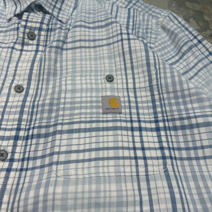 古着 carhartt/カーハート/ボタンダウン半袖シャツ/チェック柄/サイズXL