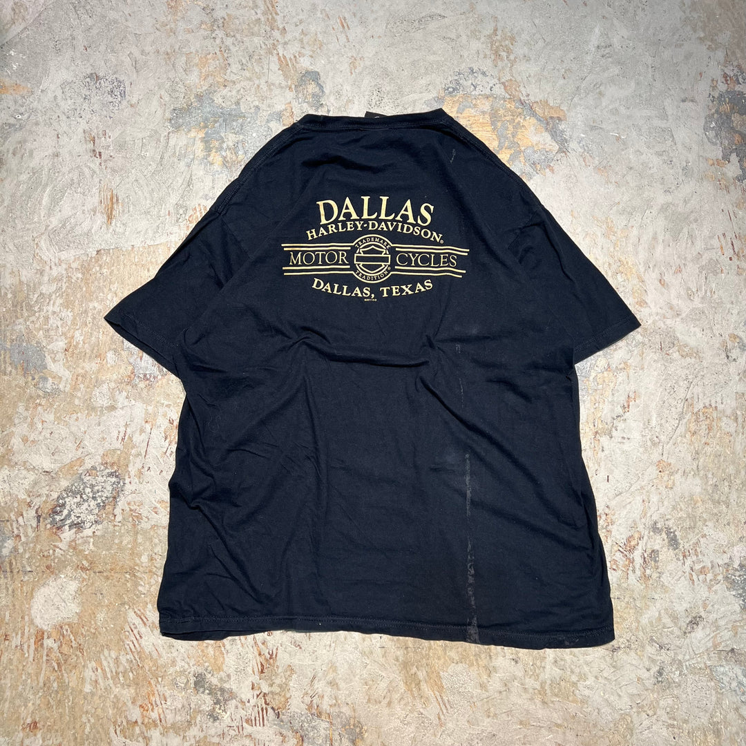 古着 Harley-Davidson/ハーレー ダビッドソン / テキサス州 ダラス ストア  / プリントTシャツ / サイズ2XL