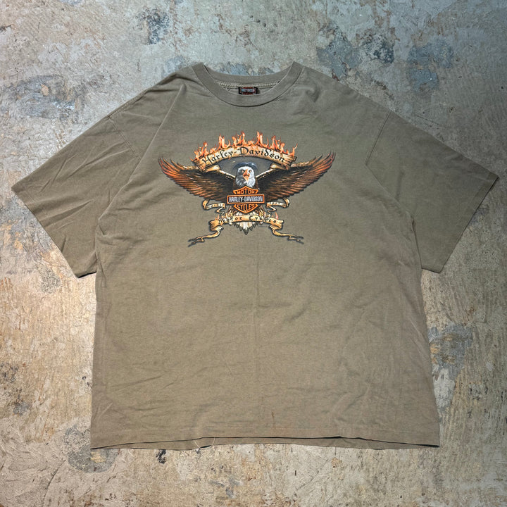古着 USA製 Harley-Davidson/ハーレーダビッドソン/ プリントTシャツ/ シングルステッチ/ サイズXL