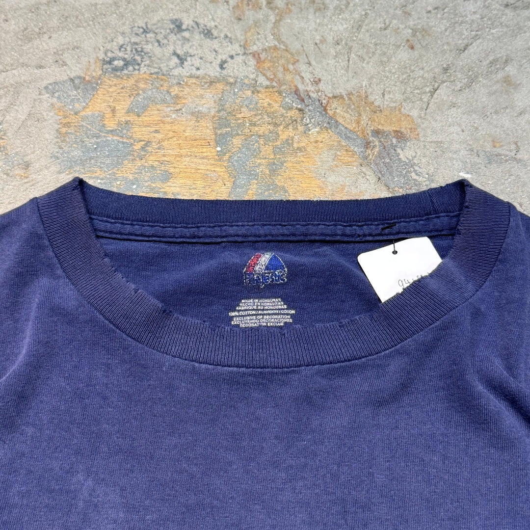 古着 Majestic/マジェスティック/New York Yankees/ニューヨーク ヤンキース/プリントTシャツ/ リメイク/ サイズL