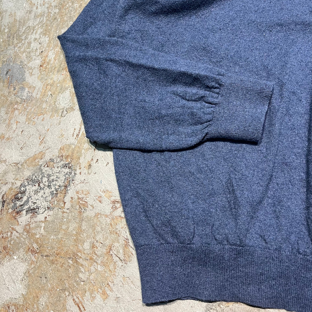#3700古着/ラルフローレン/POLObyRalphLauren/コットンニット/Cottonknit/Ｖネック/サイズL