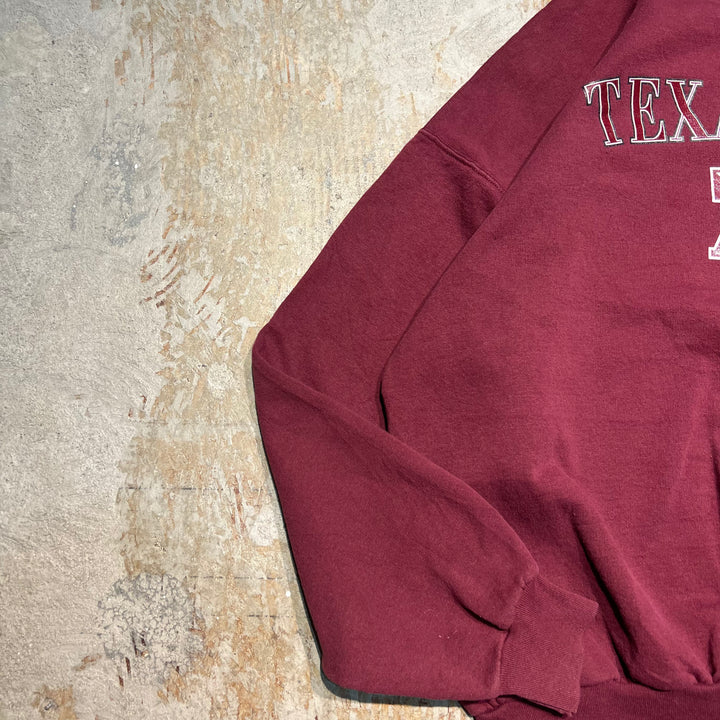 #1989 古着 Hanes/ヘインズ/Crewneck Sweatshirts/クルーネックスウェット/Texas A&M/サイズ2XL