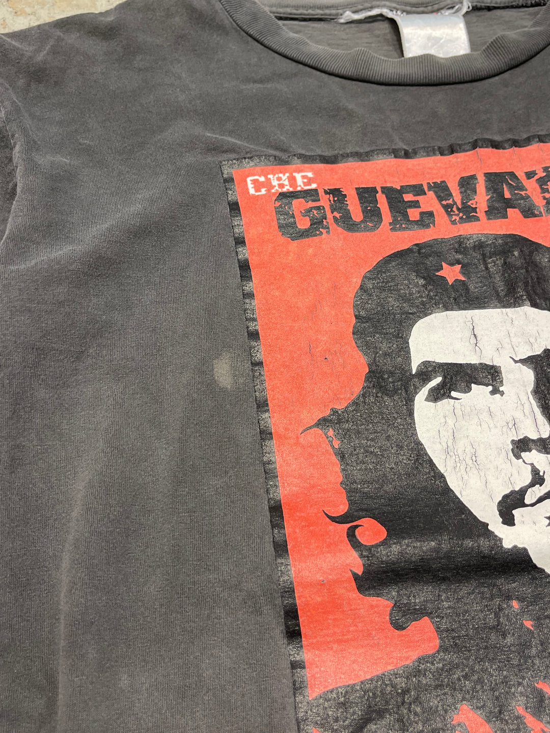 #MA154 古着 90's CHE GUEVARA/チェ･ゲバラ / 元キューバ産業大臣 / ヴィンテージ シングルステッチ プリントTシャツ/サイズXL相当
