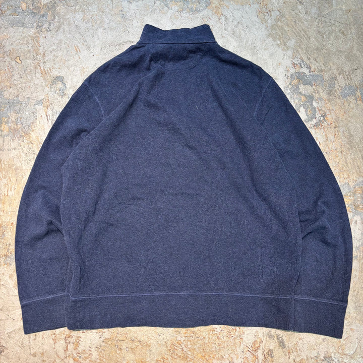 古着 POLO by Ralph Lauren/ ポロラルフローレン/ ハーフジップニットセーター/ サイズL