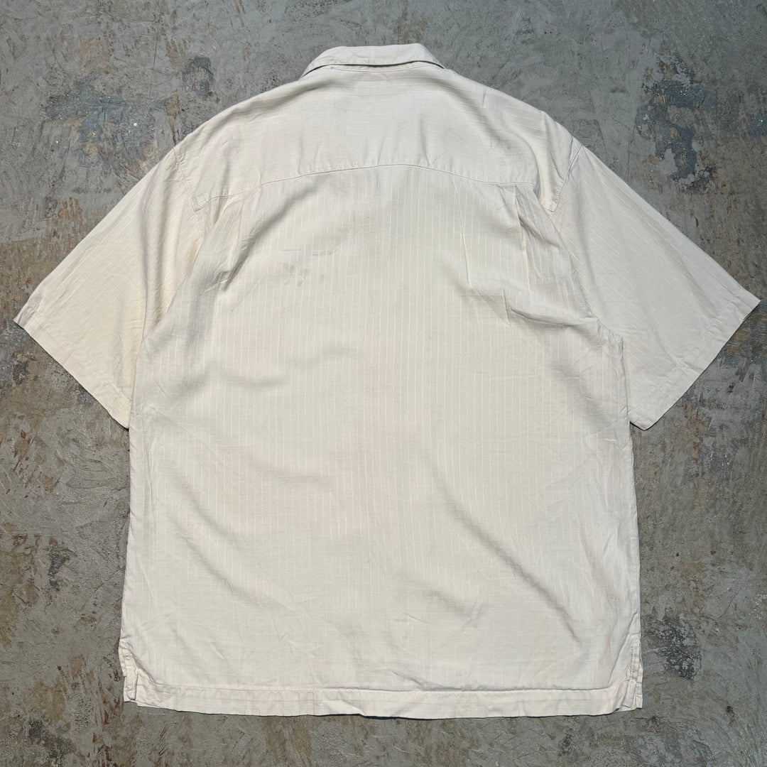 古着 TOMMY BAHAMA/ トミーバハマ/ 半袖シャツ/ 開襟/ シルク/ サイズL