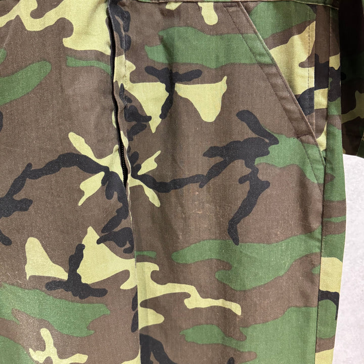 古着 Dickies/ ディッキーズ/ ジャンプスーツ/ つなぎ/ ウッドランドカモ柄/サイズXL相当