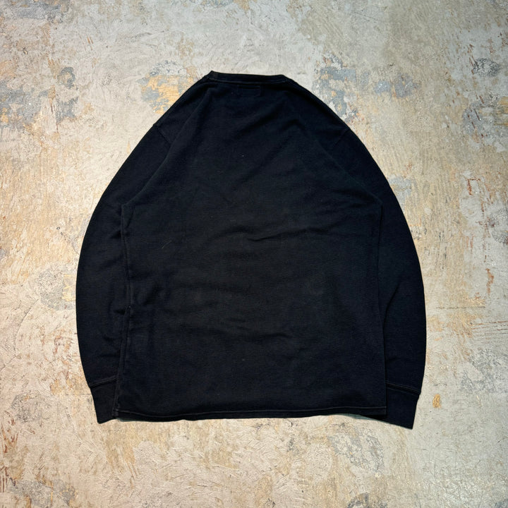 古着 POLO RALPH LAUREN/ポロラルフローレン/ クルーネックワッフルロングスリーブTシャツ/ サイズXL
