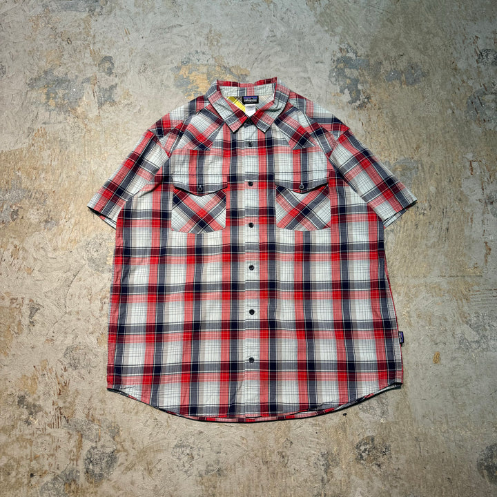 古着 Patagonia/ パタゴニア/ オーガニックコットン半袖シャツ/ サイズXL
