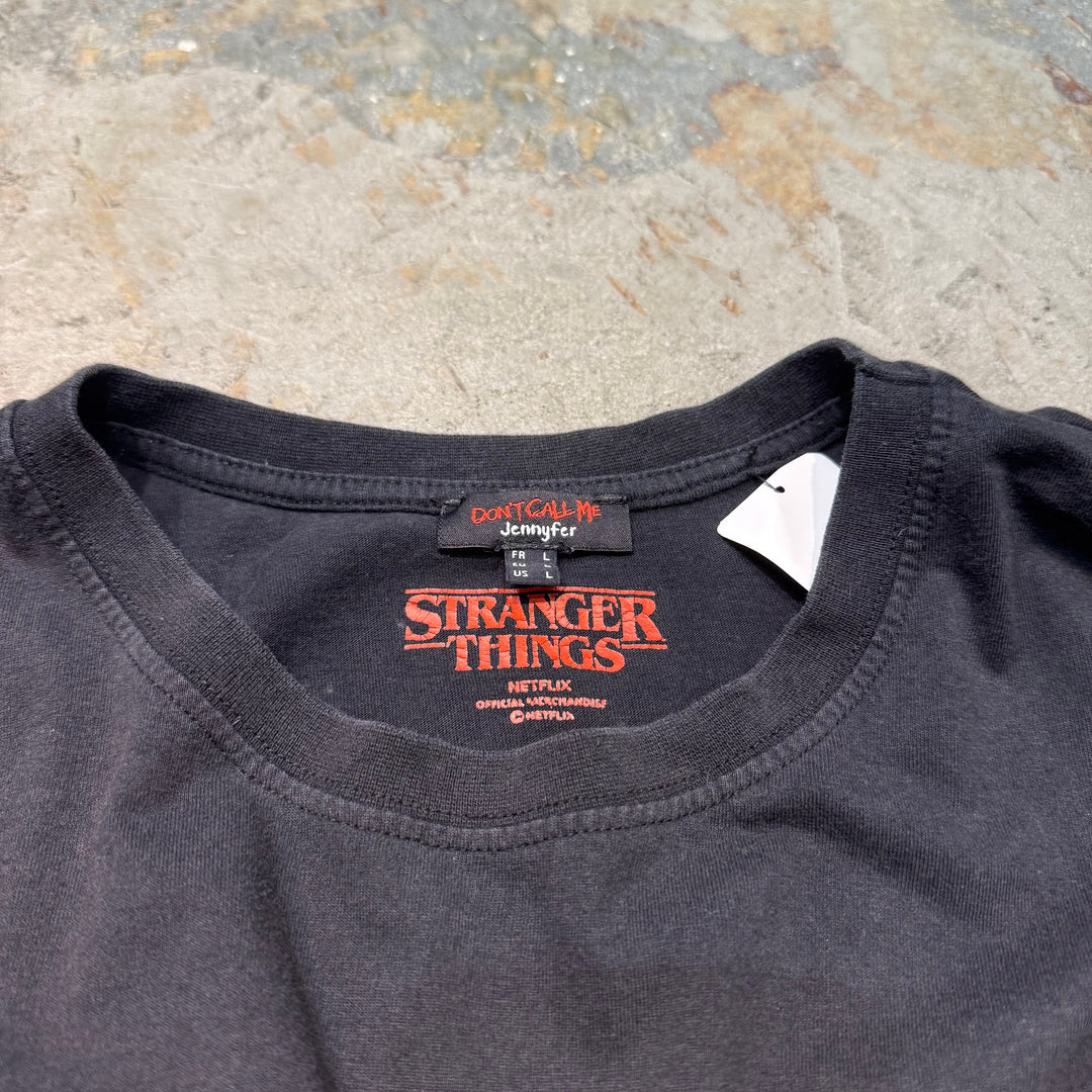 古着 STRANGER THINGS/ ストレンジャーシングス/ ムービーTシャツ/ サイズL
