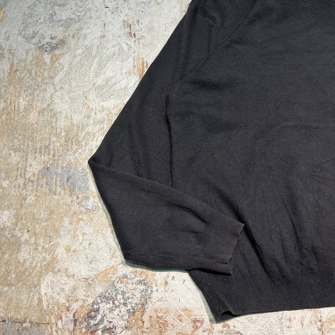 #3710 古着 POLO by Ralph Lauren/ラルフローレン / PIMA Cotton knit V Neck Sweatrer Shirts/ピマコットLンニットＶネックセーター/サイズL