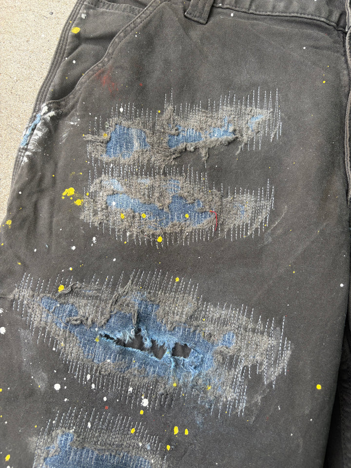 Carhartt Distressed Duck Painter Pants W38 L30