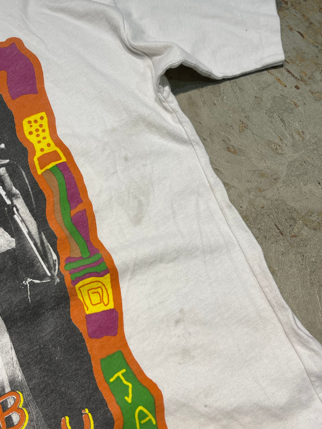 #MA75  古着 96's ボブマーリー/ヴィンテージ シングルステッチ/Tシャツ/サイズM