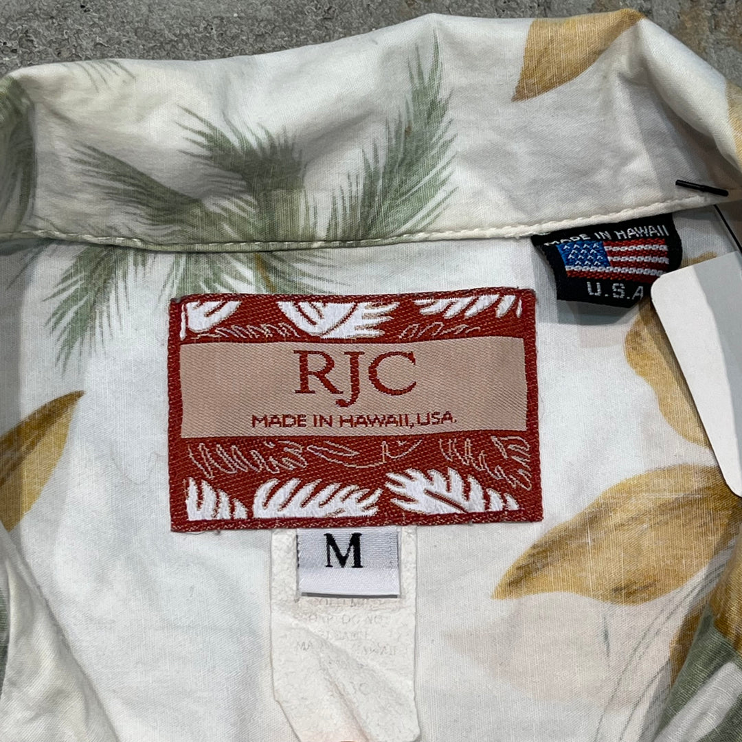 古着 USA製 RJC / 半袖シャツ/ アロハシャツ/ 開襟/ サイズM