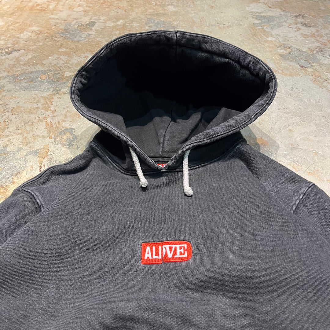 #4135 古着 Unknow/Pull over Parker/プルオーバーパーカー/ALIVE/サイズS