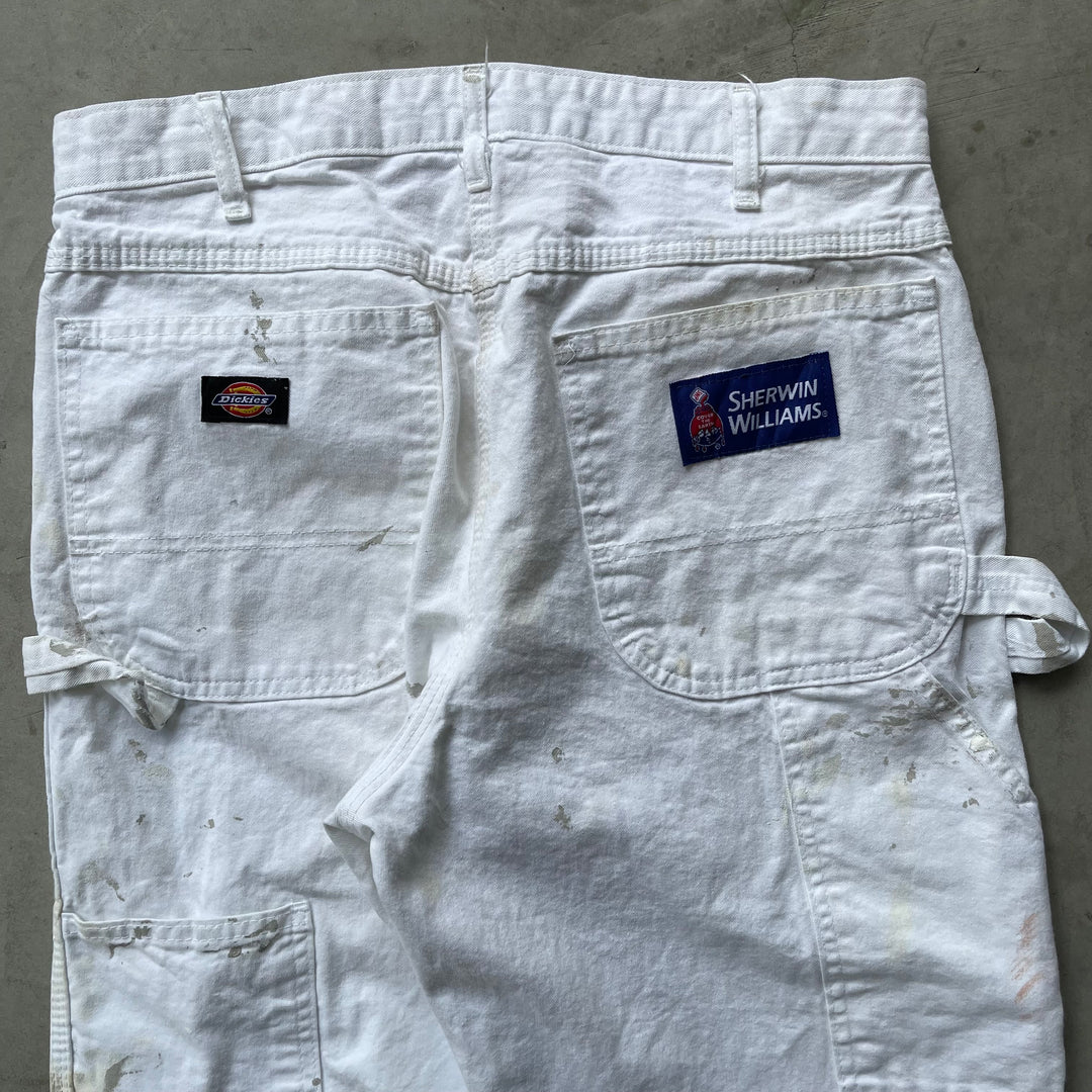 古着 Dickies×SHERWIN WILLIAMS/ディッキーズ× シャーウィン・ウィリアムズ/ ペインターパンツ / 企業ロゴ/ 実寸サイズ31×32