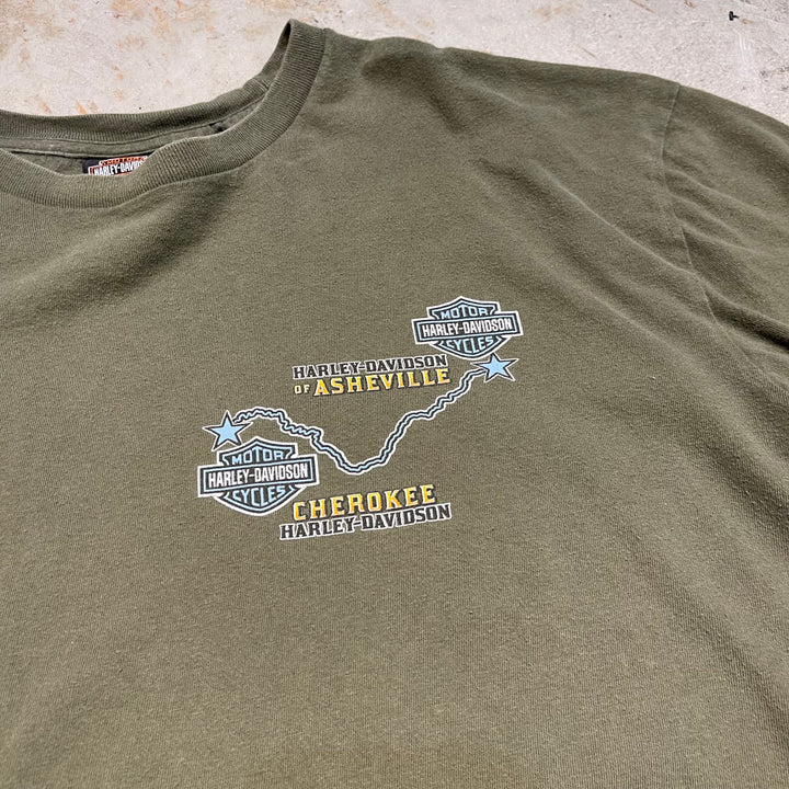 古着 Harley-Davidson/ハーレー ダビッドソン/ノース･カロライナ州/プリントTシャツ/サイズXL
