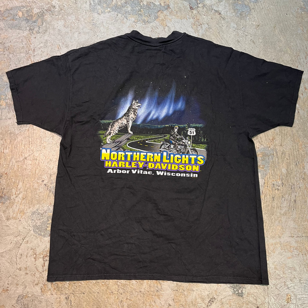 古着 USA製 Harley-Davidson/ハーレーダビッドソン/ プリントTシャツ/ サイズ2XL