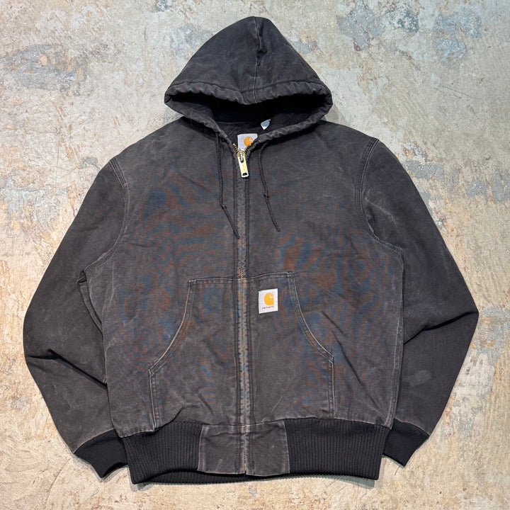 古着 USA製 80's~ Carhartt/ カーハート/ アクティブジャケット/ ダック地/ 裏地キルティング/ サイズM