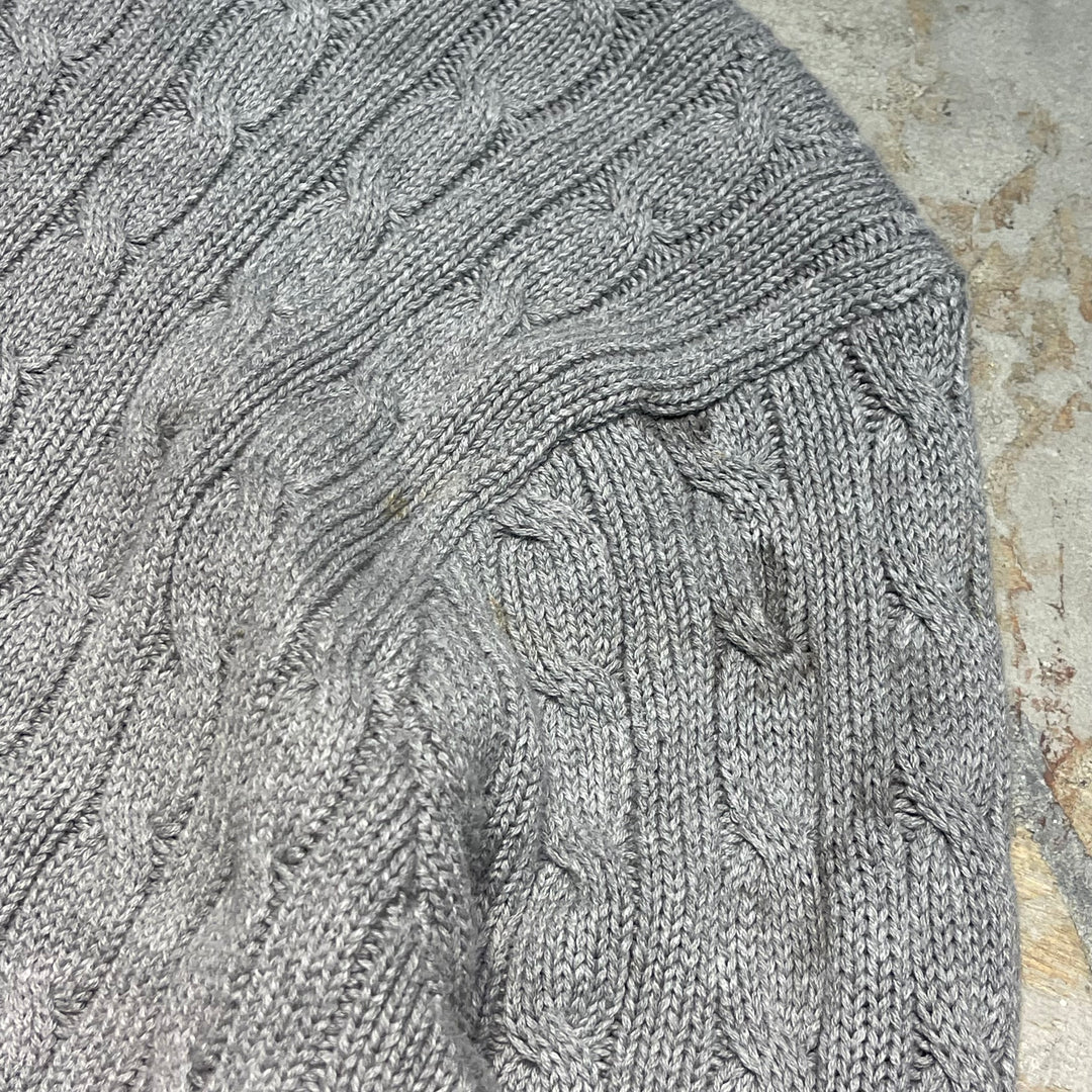 #3693古着/ラルフローレン/POLObyRalphLauren/コットンニット/Cottonknit/Ｖネック/サイズM