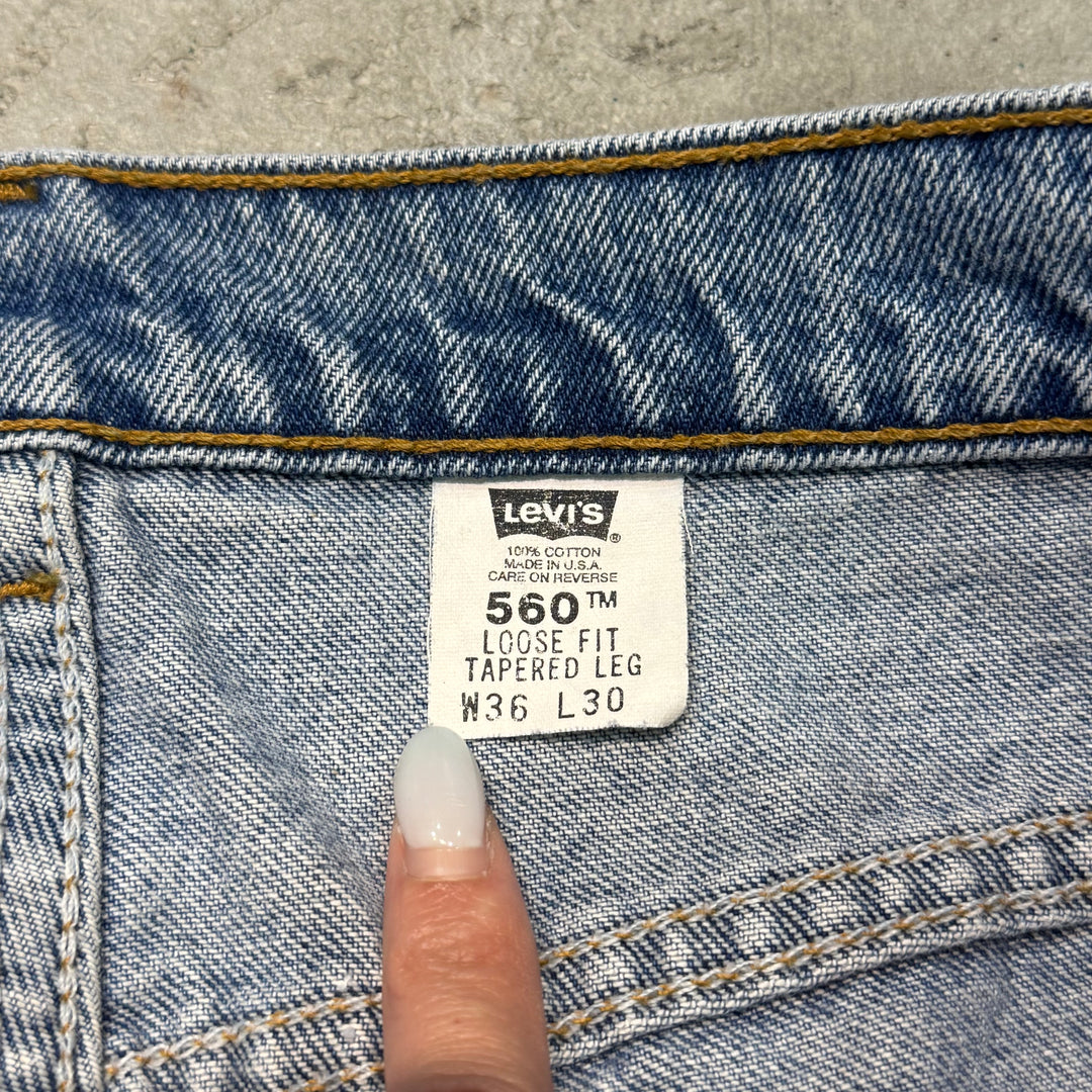 古着 USA製 98's Levi's/ リーバイス/ Denim Pants/デニムパンツ/ 560/ サイズ33×30