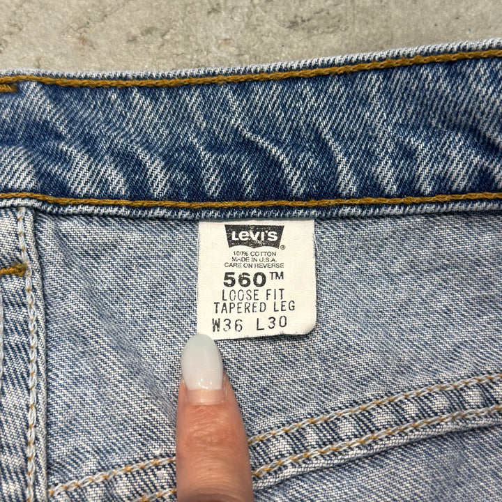 古着 USA製 98's Levi's/ リーバイス/ Denim Pants/デニムパンツ/ 560/ サイズ33×30