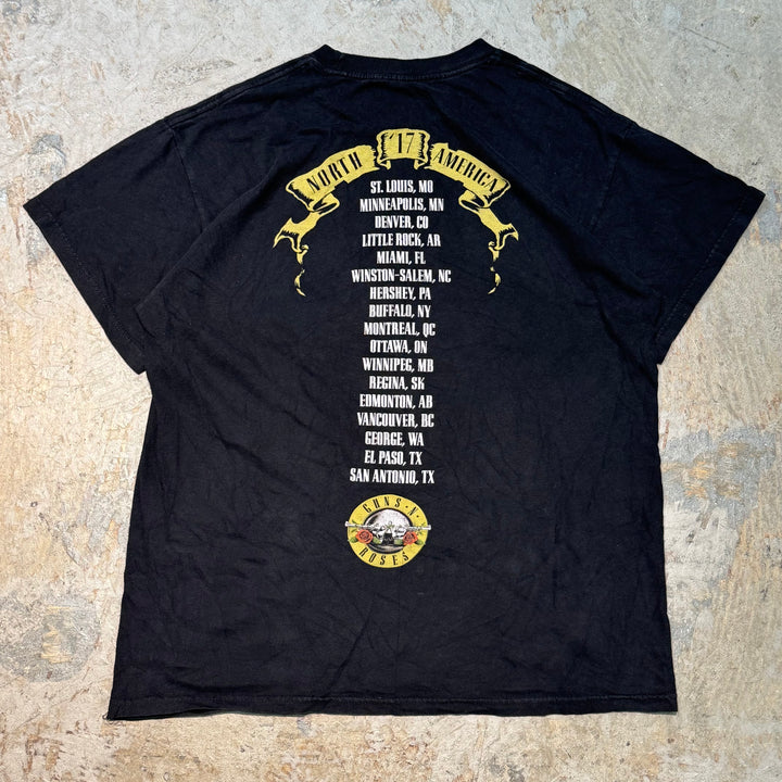 古着 GUNS N' ROSES/ガンズアンドローゼズ/バンドTシャツ/ツアーTシャツ/サイズL