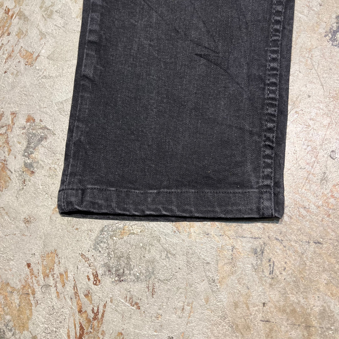 #4181 古着 Levi's/リーバイス/Black Denim Pants/ブラックデニムパンツ/ストレート/514/サイズ33×30